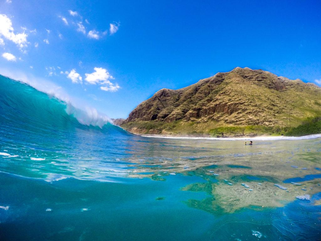 makua beach on oahu camping